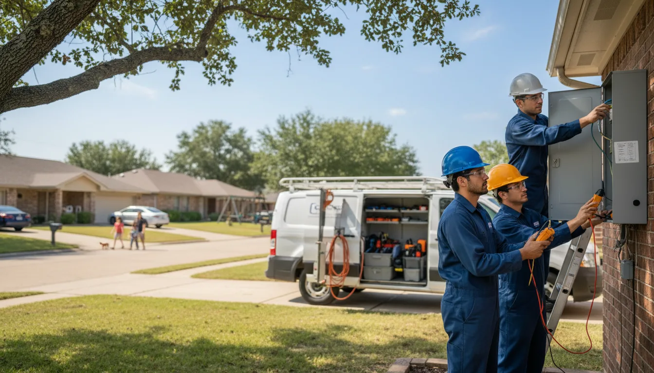 Certified electrician providing emergency electrical services in Dycusburg, KY